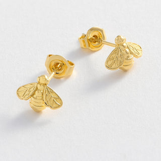 BEE STUDS GOLD PLATED