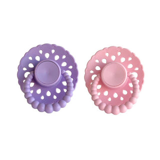 CMC 'Bubble' Dummies Bloom Lavender + Baby Pink: Size 3