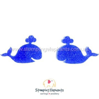 WHALE EARRINGS