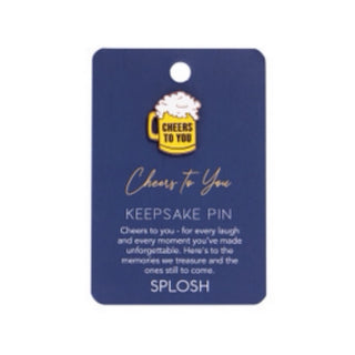 FATHERS DAY CHEERS KEEPSAKE PIN