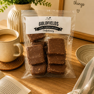 TURKISH DELIGHT CHOCOLATE COATED  - GOLDFIELDS