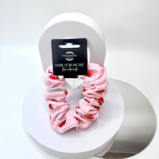 STRAWBERRY HAIR SCRUNCHIE