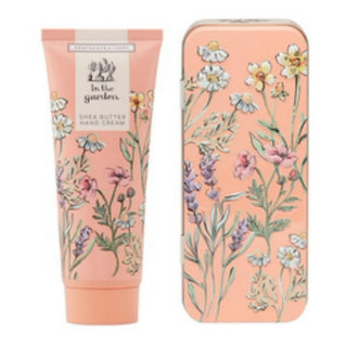 HEATHCOTE & IVORY IN THE GARDEN HAND CREAM IN TIN