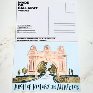 ARCH OF VICTORY - POST CARD