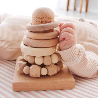WHITE - UNIVERSAL TEETHER - ARABELLA AND AUTUMN