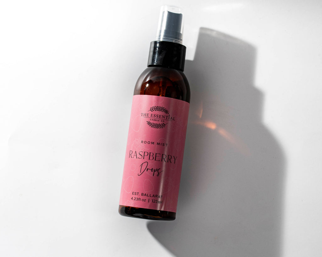 RASPBERRY DROPS - ROOM MIST – The Essential Candle Company