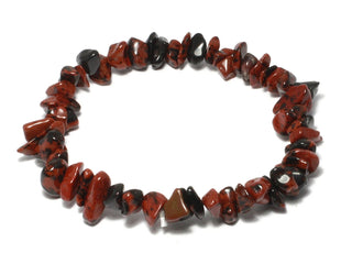 MAHOGANY OBSIDIAN CRYSTAL BRACELET