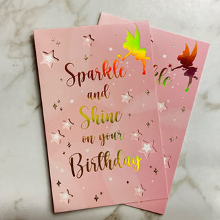 SPARKLE AND SHINE ON YOUR BIRTHDAY
