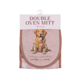 GOLDEN RETRIEVER OVEN MITT