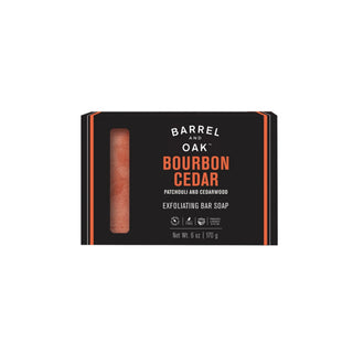 EXFOLIATING SOAP BAR - BOURBON CEDAR