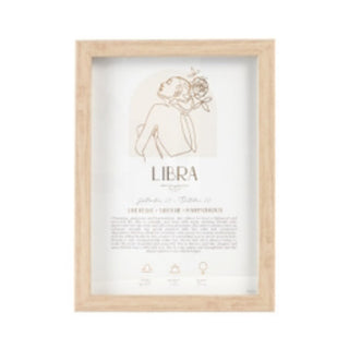 LIBRA PRINT FRAMED
