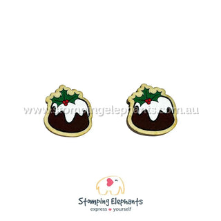 CLASSIC CHRISTMAS PUDDING EARRINGS