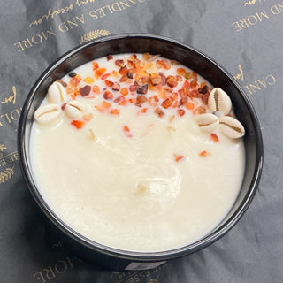 SMALL CANDLE BOWL-SALTED CARAMEL POPCORN