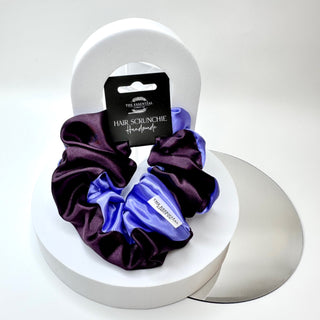 PURPLE TWO-TONED SCRUNCHIE
