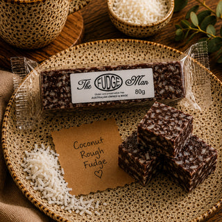 COCONUT ROUGH FUDGE- THE FUDGE MAN