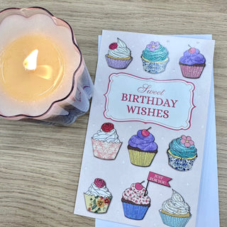 SWEET BIRTHDAY WISHES CUPCAKES