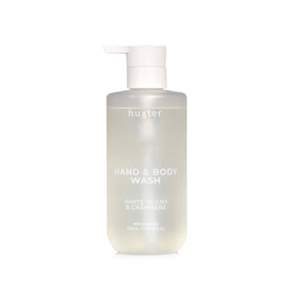 HUXTER 500ML HAND AND BODY WASH - WHITE PEONY & CASHMERE