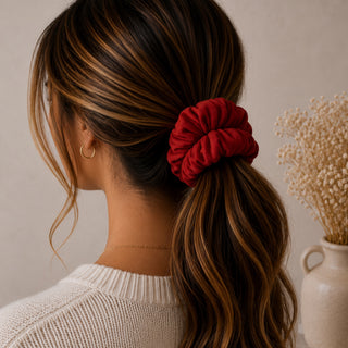 RED VELVET - HAIR SCRUNCHIE