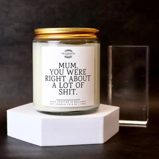 CLEAR JAR (AUSTRALIAN BUSH) - MUM YOU WERE RIGHT ABOUT ALOT OF SHIT