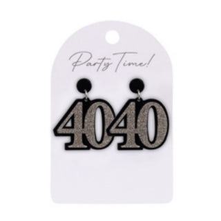 CELEBRATION "40" EARRINGS