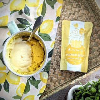 PASSIONFRUIT CAKE IN A CUP 75g