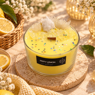ZESTY LEMON - BOHO CANDLE