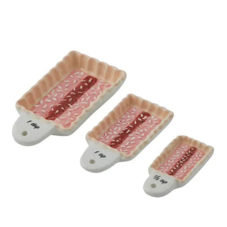 TUCKER (ICED VOVO) SET OF 3 MEASURING SPOONS 9x4.5x2cm