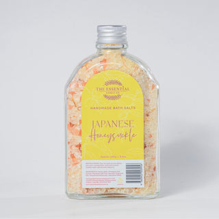 JAPANESE HONEYSUCKLE - BATH SALT FLASK
