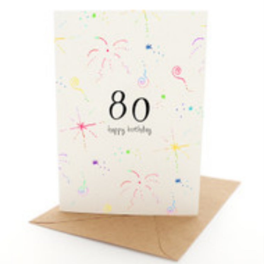 80 CELEBRATION CARD – The Essential Candle Company