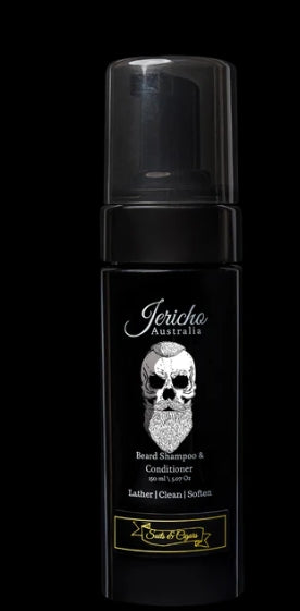 Jericho 2 in 1 Beard Shampoo & Conditioner 150ml Suits & Cigars
