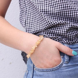 CITRINE CRYSTAL BRACELET