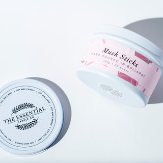 MUSK STICKS - (TIN CANDLE)