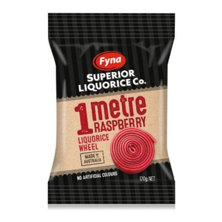 Fyna Raspberry Liquorice 120gm
