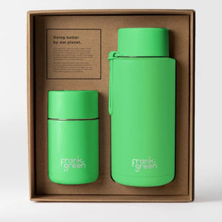 FRANK GREEN - THE ESSENTIALS GIFT SET - LARGE - NEON GREEN