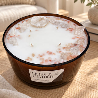 LILIES AND LEATHER - CANDLE CAKE