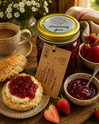 STRAWBERRY JAM 330G - HOUSE OF SCONE