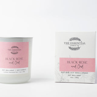 BLACK ROSE & OUD SIGNATURE CANDLE