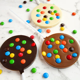 FRECKLEBERRY M&M POP (MILK CHOCOLATE)