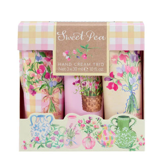 SWEET PEA HAND CREAM TRIO