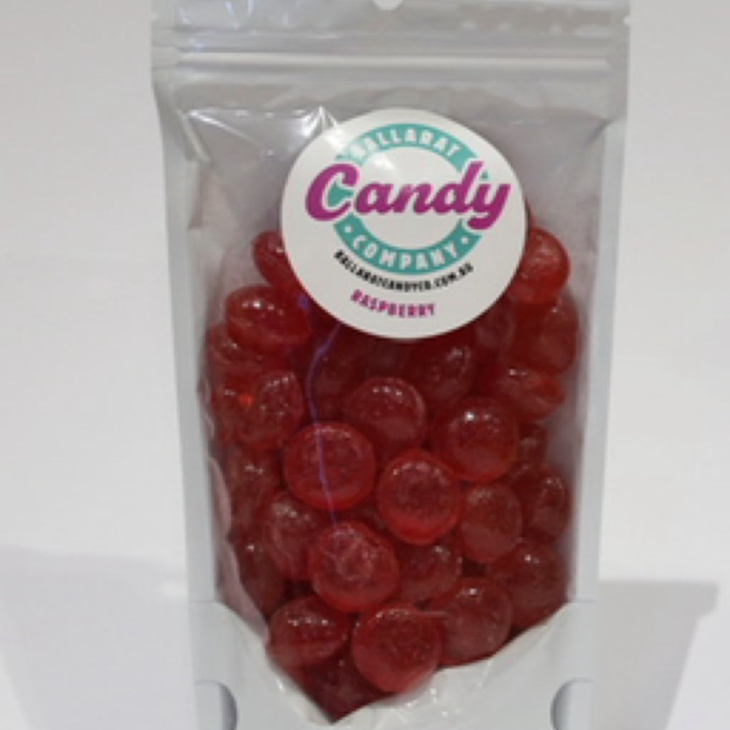 RASPBERRY DROPS - HARD BOILED – The Essential Candle Company