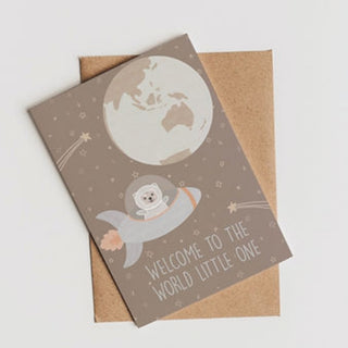 WELCOME TO THE WORLD CARD