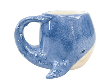 REEF WHALE MUG BLUE - 11CM