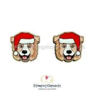 BORDER COLLIE BLONDE - XMAS