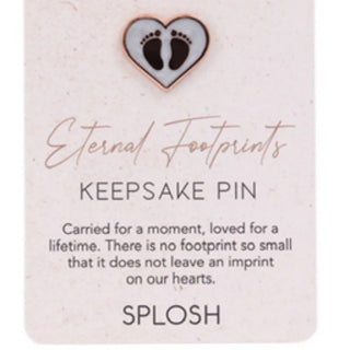 ETERNAL FOOTPRINTS KEEPSAKE PINS