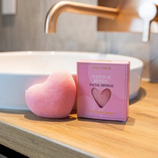 NATURAL KONJAC FACIAL SPONGE - BLUSH