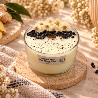 GINGER AND BLACK ORCHARD - BOHO CANDLE