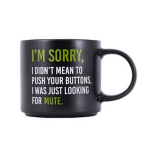 CHEEKY SORRY MUG