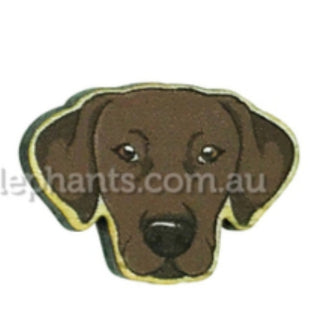 Chocolate Labrador Earrings