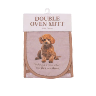 POODLE OVEN MITT