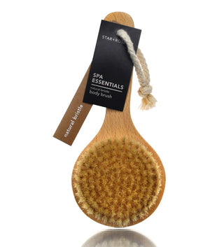 NATURAL BRISTLE BODY BRUSH